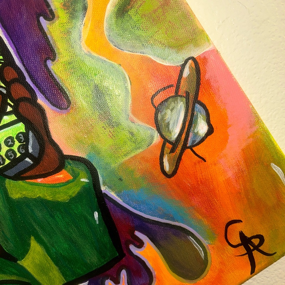 Vibrant Abstract Art Canvas